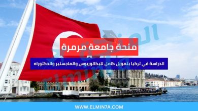 منحة جامعة مرمرة | الدراسة في تركيا بتمويل كامل للبكالوريوس والماجستير والدكتوراه 37 منحة جامعة مرمرة | الدراسة في تركيا بتمويل كامل للبكالوريوس والماجستير والدكتوراه