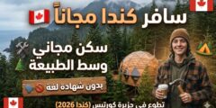فرصة تطوع في كندا 2026: شارك في بناء مركز استشفاء طبيعي في جزيرة كورتيس