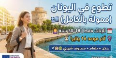 فرصة تطوع في اليونان 2026 (مركز إيريدا للنساء) | ممولة بالكامل