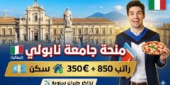 منحة جامعة نابولي فيديريكو الثاني : ادرس في إيطاليا بتمويل كامل وراتب شهري