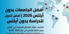 أفضل الجامعات بدون أيلتس 2026 | أفضل الدول للدراسة بدون أيلتس