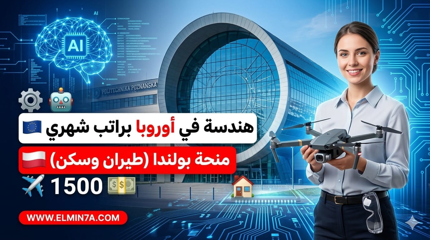 منحة جامعة بوزنان للتكنولوجيا في بولندا (ممولة جزئياً براتب شهري)