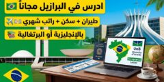 منحة جامعة برازيليا: ادرس في البرازيل بتمويل كامل وراتب شهري