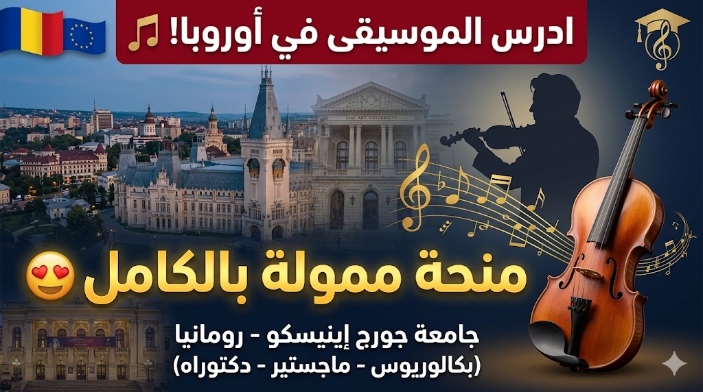 منحة جامعة جورج إينيسكو : ادرس الموسيقى في رومانيا (ممولة بالكامل)