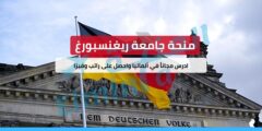 منحة جامعة ريغنسبورغ في ألمانيا – ممولة بالكامل براتب شهري للبكالوريوس والماجستير والدكتوراه