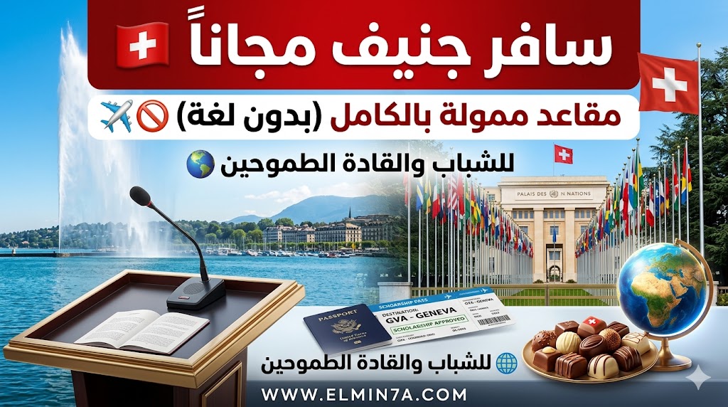 منتدى العالم الواحد في جنيف (One Global Forum): فرصتك للسفر إلى سويسرا (مقاعد ممولة)