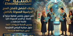 دليلك الشامل لأفضل المنح الدراسية الممولة بالكامل لعام 2026 (بدون شرط IELTS أو TOEFL)
