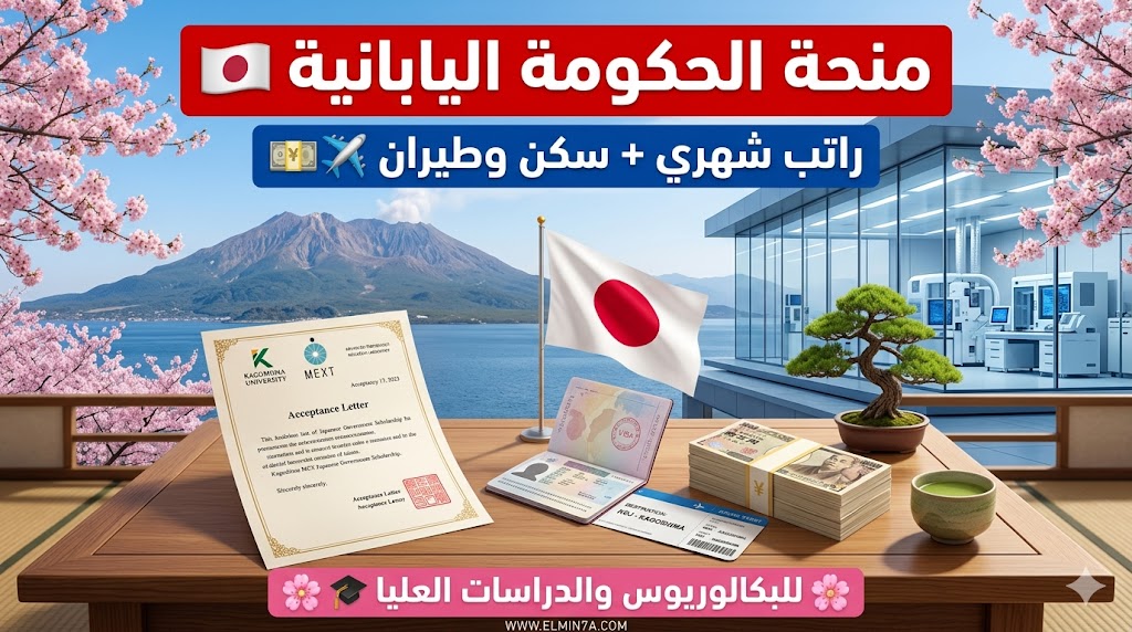 منحة جامعة كاجوشيما في اليابان (ممولة بالكامل)