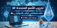تدريب برنامج الأمم المتحدة الإنمائي (UNDP) في الرقمنة والذكاء الاصطناعي (ممول وعن بُعد)