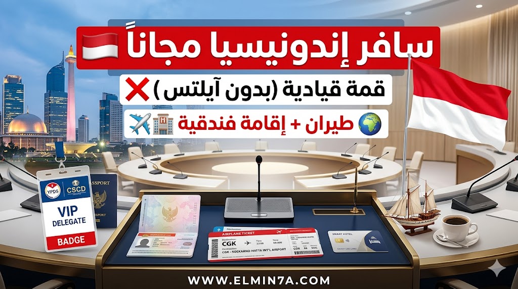 قمة الدبلوماسية العامة للشباب في إندونيسيا : فرصة سفر ممولة بالكامل إلى جاكرتا