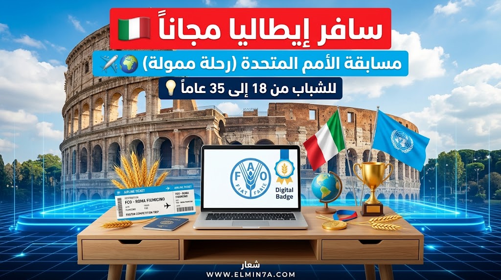 مسابقة الفاو العالمية للشباب : شارك قصتك واربح رحلة ممولة بالكامل إلى إيطاليا